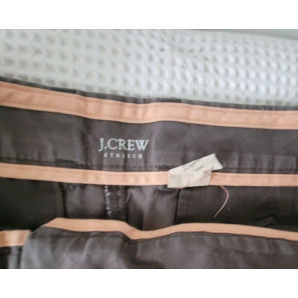 j.Crew womens size 6 Bermuda flat front Twill Stretch summer Khaki Chino Shorts - Picture 6 of 12